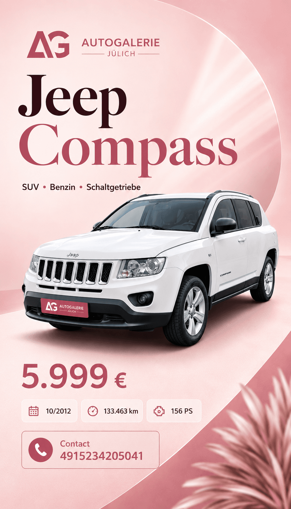 Jeep Compass Angebot – Autogalerie Jülich